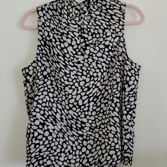 WHO WHAT WEAR Printed Sleeveless M - Picture 2 of 8